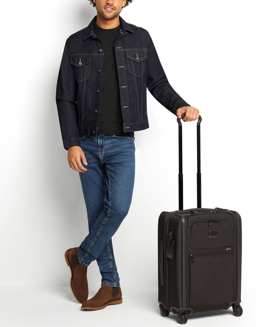 alpha 3 continental dual access expandable carry-on 56 cm