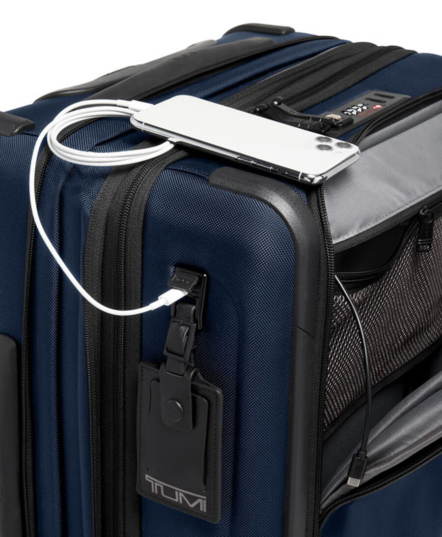 alpha 3 continental dual access expandable carry-on 56 cm