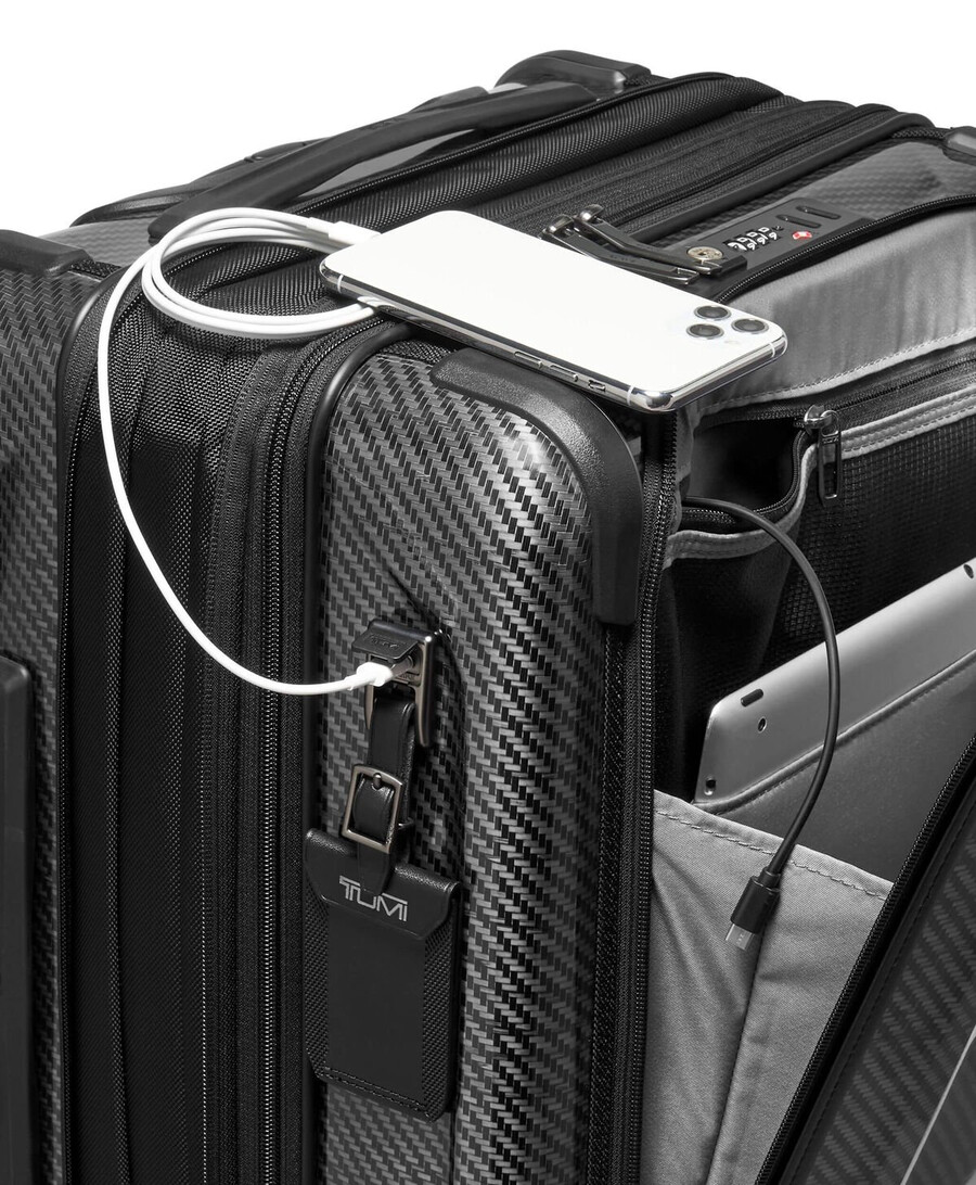 tegra-lite continental front pocket expandable carry-on 55 cm