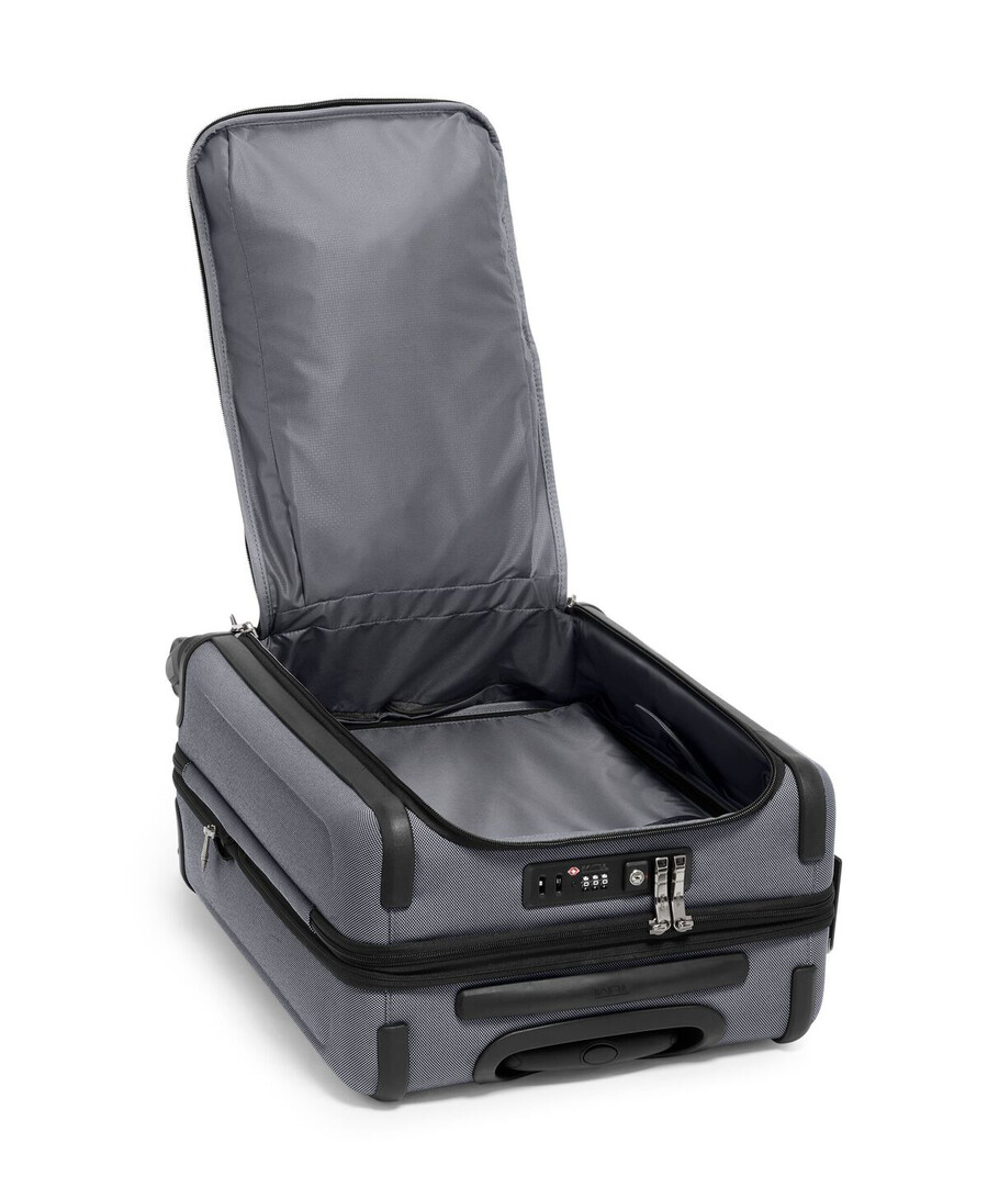 alpha x continental dual access expandable carry-on 56 cm