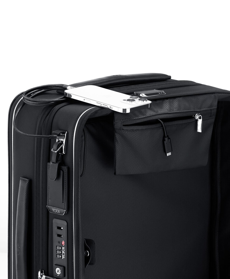 arrivé continental dual access expandable carry-on 55 cm