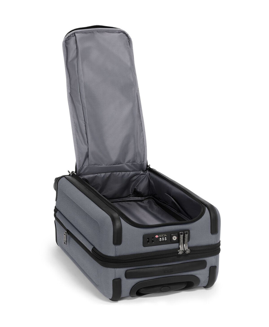 alpha x international dual access expandable carry-on 56 cm