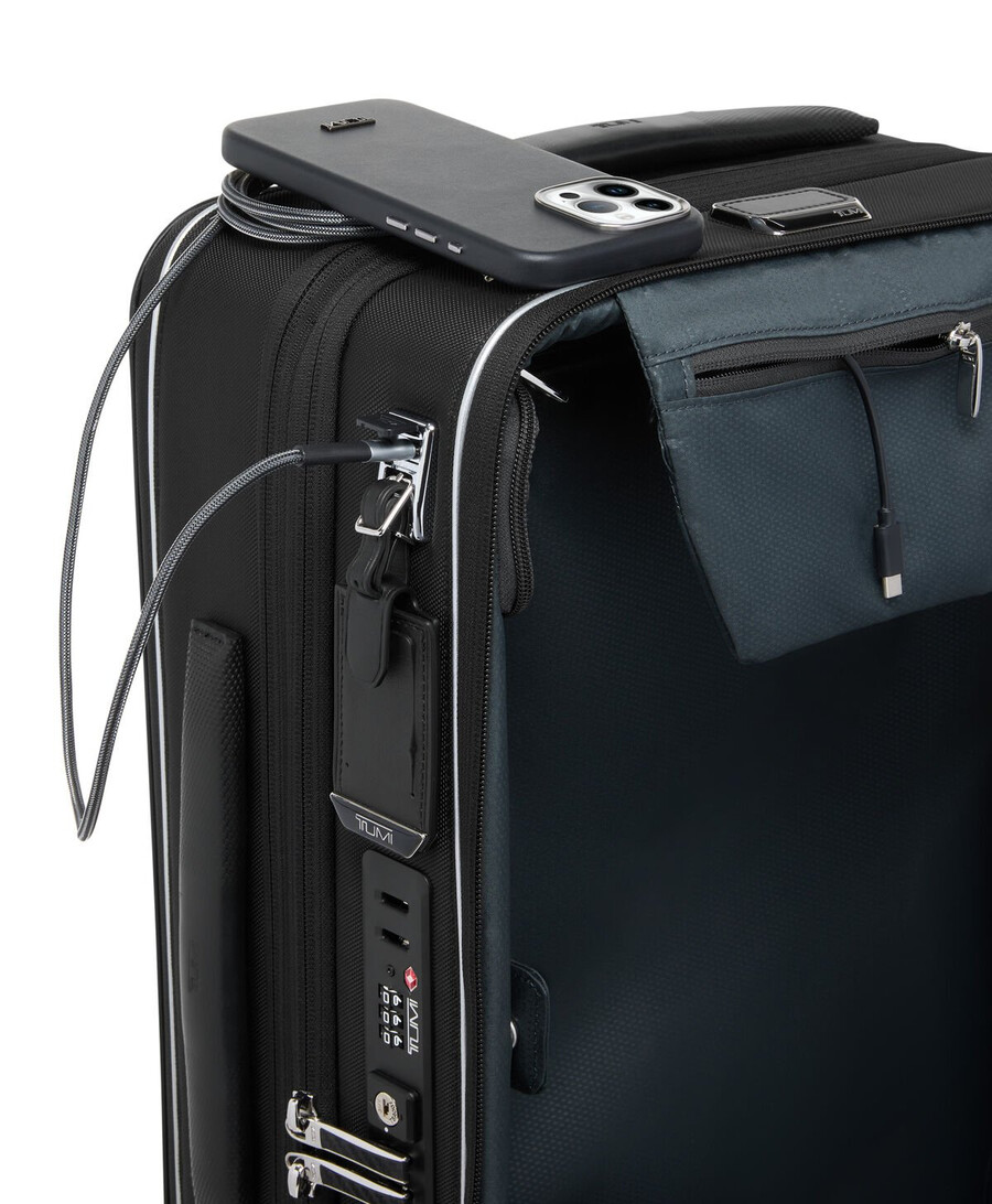 arrivé international dual access expandable carry-on 56 cm