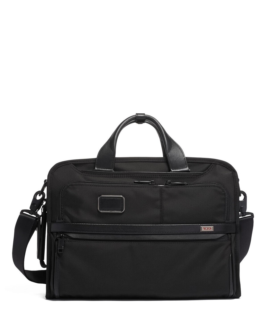 alpha 3 slim three way briefcase