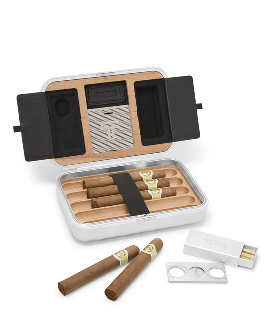 19 degree aluminium cigar case
