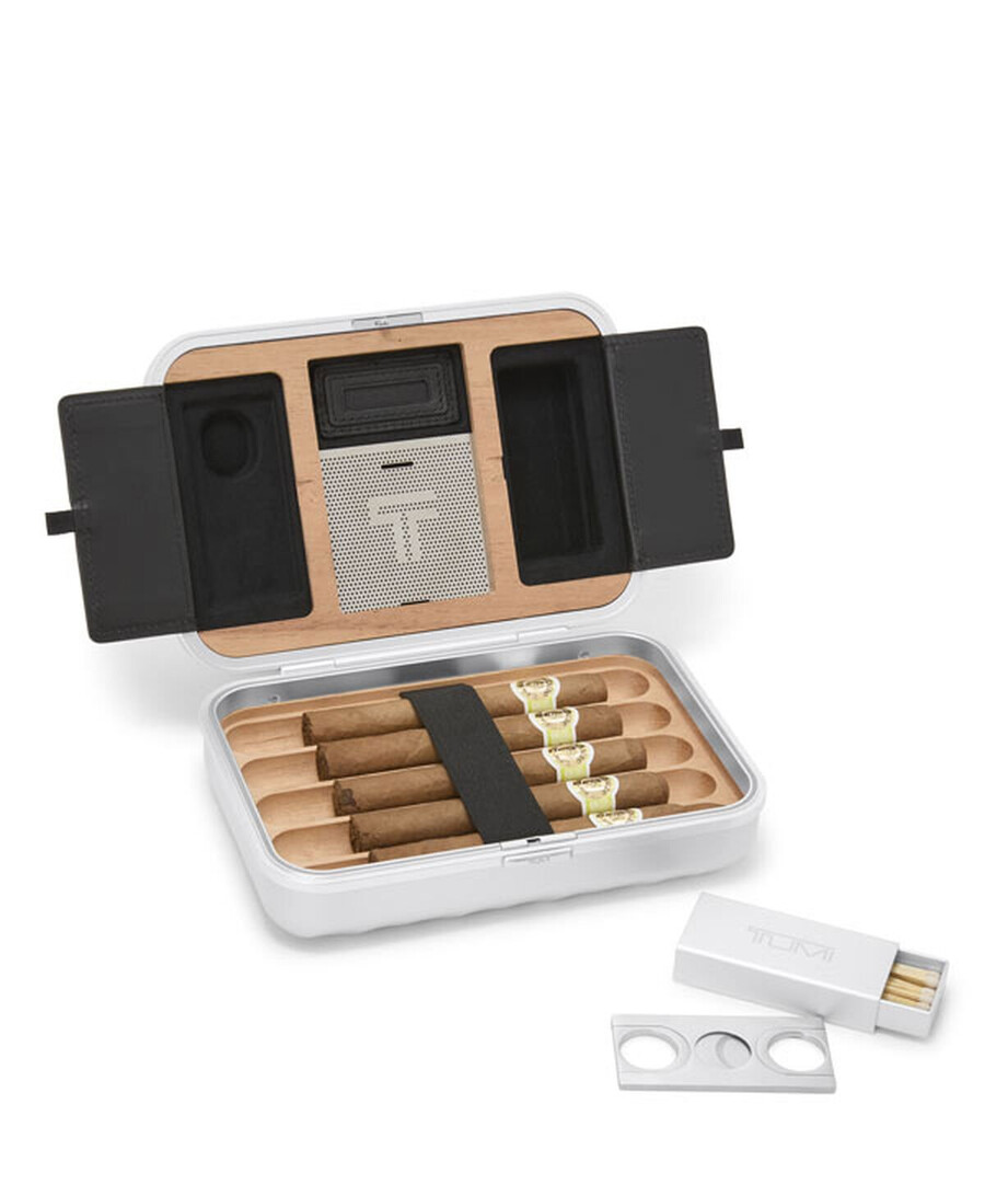19 degree aluminium cigar case
