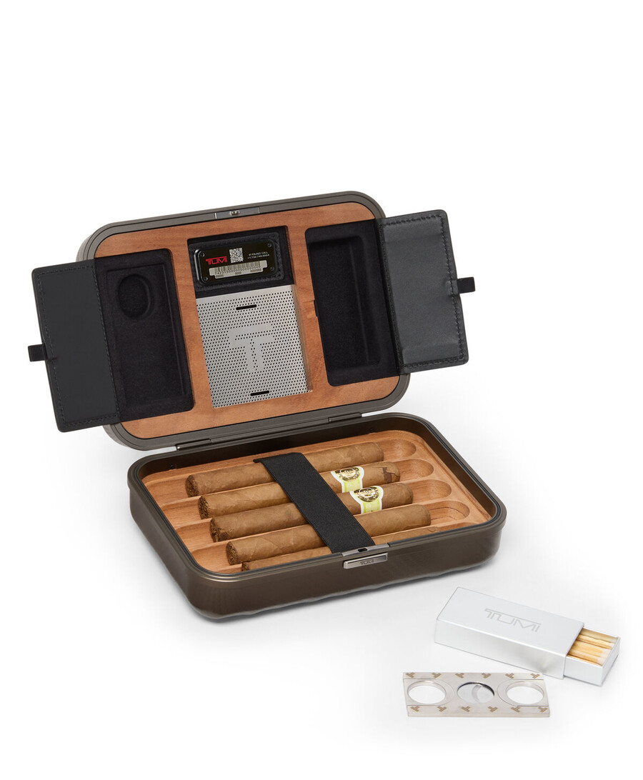 19 degree aluminium cigar case