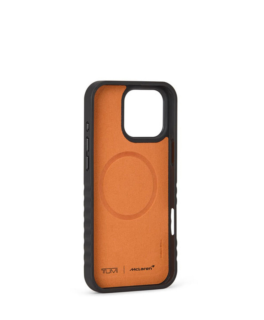 tumi mclaren carbon fiber magsafe iphone 16 pro max case