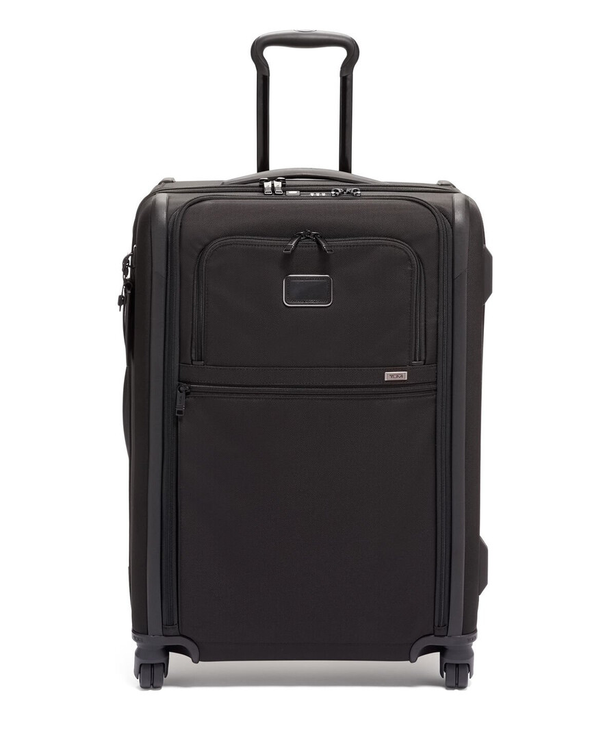 alpha 3 short trip expandable checked luggage 66 cm