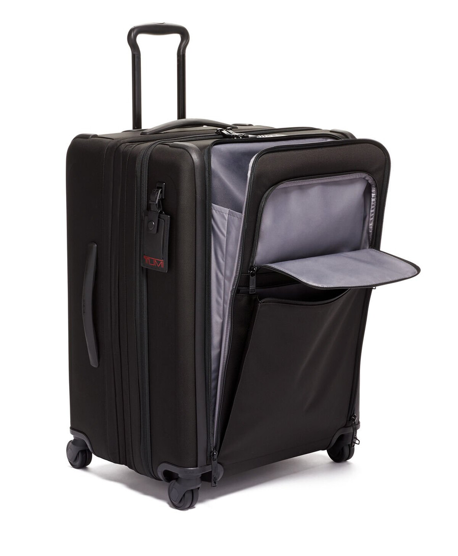 alpha 3 short trip expandable checked luggage 66 cm
