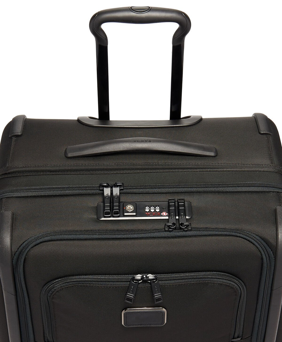 alpha 3 short trip expandable checked luggage 66 cm