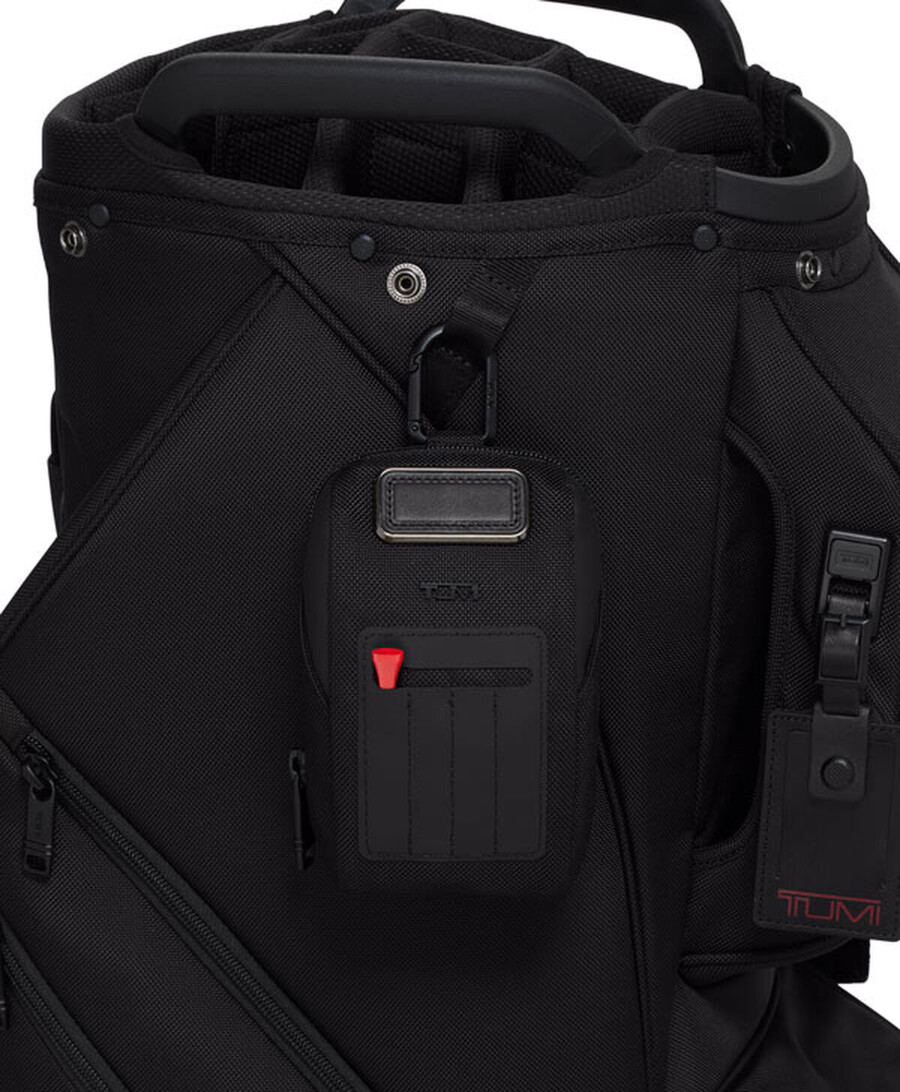 travel accessory golf pouch with tees