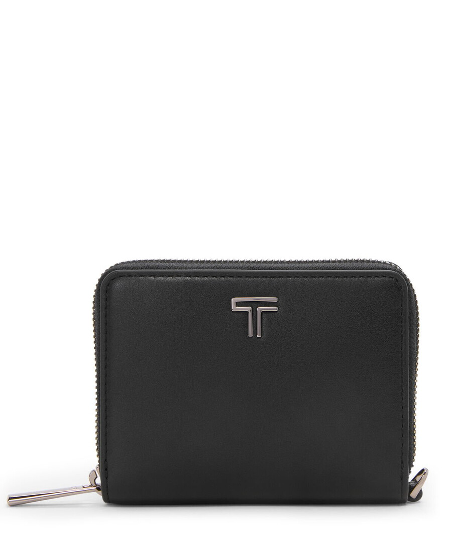 belden trifold zip-around wallet