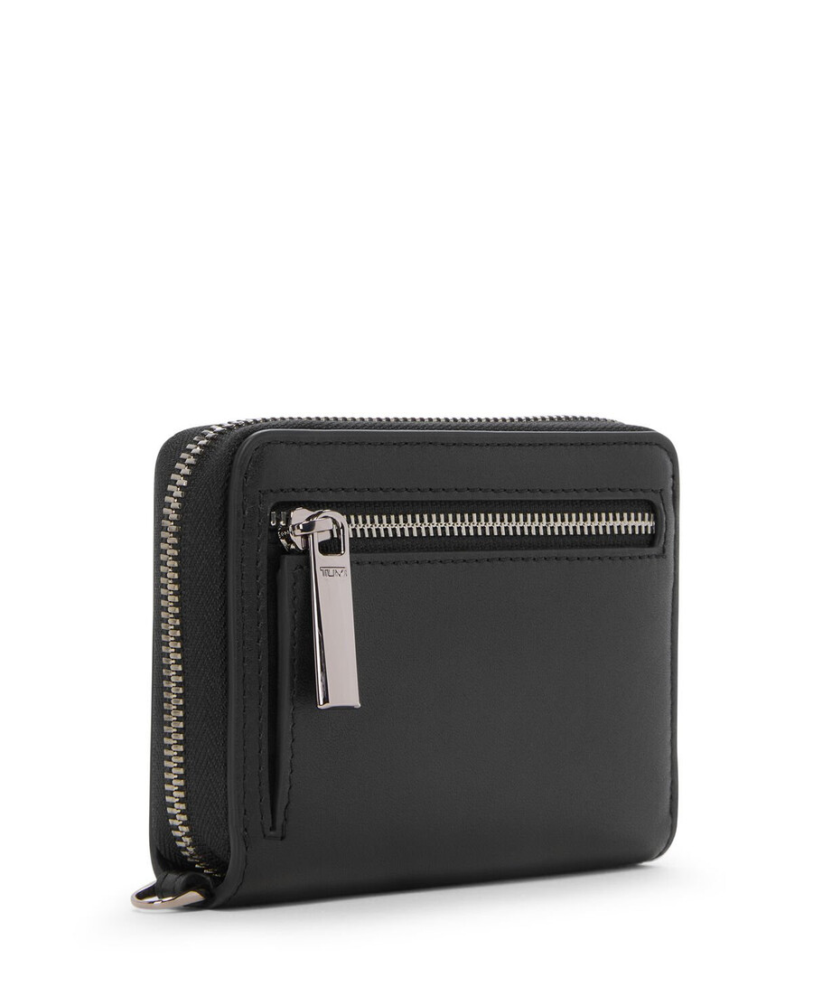 belden trifold zip-around wallet